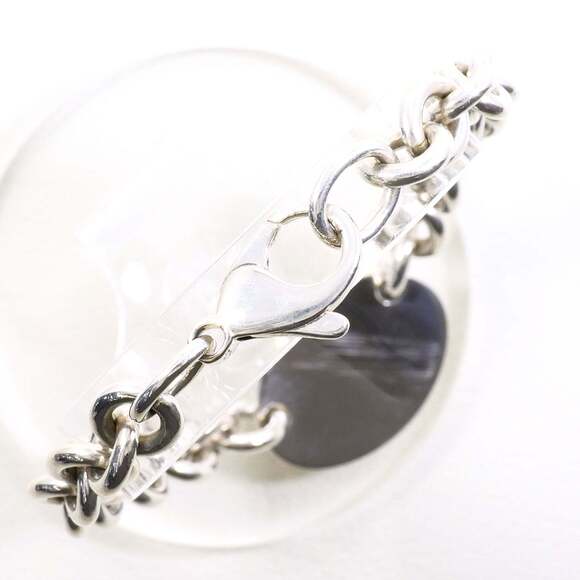 TIFFANY Authentic Silver Charm Bracelet - Picture 2 of 4